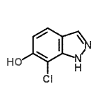 CAS#: 705927-38-4， 7-Chloro-1H-indazol-6-ol