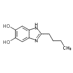 CAS 登录号：705927-90-8， 2-丁基-1H-苯并咪唑-5,6-二醇