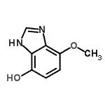 CAS#: 705927-94-2， 4-Methoxy-1H-benzimidazol-7-ol