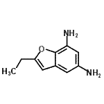 CAS#: 705928-17-2， 2-Ethyl-1-benzofuran-5,7-diamine