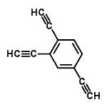 CAS#: 70603-30-4， 1,2,4-Triethynylbenzene