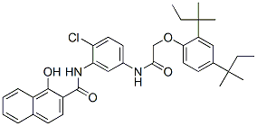 CAS#: 70609-70-0， N-[5-[[[2,4-Bis(1,1-Dimethylpropyl)Phenoxy]Acetyl]Amino]-2-Chlorophenyl]-1-Hydroxynaphthalene-2-Carboxamide