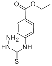 structure of CAS# 70619-50-0, 4-[(Hydrazinylthioxomethyl)Amino]-Benzoic Acid Ethyl Ester;Fs000865;Zinc00171872;Oprea1_751956