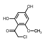 CAS#: 70651-70-6， 2-Chloro-1-(2,4-dihydroxy-6-methoxyphenyl)ethanone