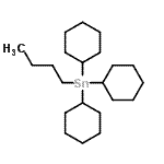 CAS#: 7067-44-9， Butyl(tricyclohexyl)stannane