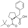 structure of CAS# 706806-61-3, Boc-(S)-alpha-Benzyl-Proline;(S)-2-Benzyl-1-Boc-2-Pyrrolidinecarboxylic  Acid,  Boc-Α-Benzyl-D-Proline;(S)-2-BENZYL-1-BOC-2-PYRROLIDINECARBOXYLIC ACID;(S)-1-Benzyl-N-Boc-DL-Proline, 95%