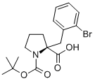 CAS#: 706806-73-7， Boc-(S)-alpha-(2-Bromobenzyl)-Proline