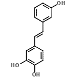 CAS#: 70709-66-9， 4-[(E)-2-(3-Hydroxyphenyl)vinyl]-1,2-benzenediol