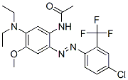 CAS#: 70714-84-0， N-(2-((4-Chloro-2-(Trifluoromethyl)Phenyl)Azo)-5-(Diethylamino)-4-Methoxyphenyl)-Acetamide