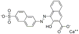 CAS 登录号：70729-67-8， (4E)-3-氧代-4-[(6-磺酸-2-萘基)亚肼基]-2-萘甲酸钙