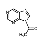 CAS#: 70740-28-2， 1-(9H-Purin-9-yl)ethanone