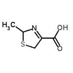 CAS#: 707537-41-5， 2-Methyl-2,5-dihydro-1,3-thiazole-4-carboxylic acid