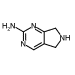 CAS#: 707539-41-1， 6,7-Dihydro-5H-pyrrolo[3,4-d]pyrimidin-2-amine