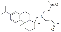 CAS#: 70776-88-4， (1R-(1alpha,4abeta,10aalpha))-4,4'-(((1,2,3,4,4a,9,10,10a-Octahydro-7-isopropyl-1,4a-dimethylphenanthren-1-yl)methyl)imino)bisbutan-2-one