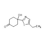 CAS#: 708274-05-9， 4-(5-Ethyl-1,3-thiazol-2-yl)-4-hydroxycyclohexanone