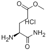 结构式 CAS# 70830-50-1, (S)-4,5-二氨基-5-氧代-戊酸甲酯