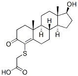 CAS 登录号：70838-03-8， 4-(羧基甲硫基)睾酮