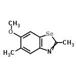 CAS#: 70867-60-6， 6-Methoxy-2,5-dimethyl-1,3-benzoselenazole