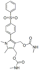 CAS#: 70889-28-0， 2-Dimethyl-5-[4- (Phenylsulfonyl)Phenyl] -1H-Pyrrole-3,4-Dimethanol 1 Bis(Methylcarbamate) (Ester)