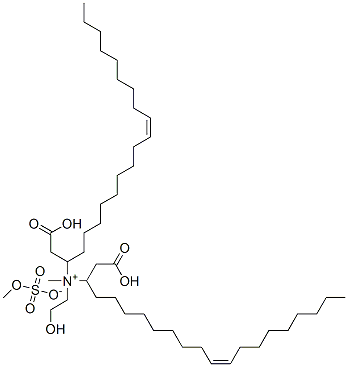 CAS#: 70914-09-9， alpha-[2-[Bis(2-Aminoethyl)Methylammonio]Ethyl]-omega-Hydroxy-Poly(Oxy-1,2-Ethanediyl) N,N'-Di-C14-18 Acylderivs. Me Sulfates (Salts)