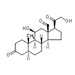 CAS#: 70952-53-3， (5alpha,11beta)-11,21-Dihydroxy-3,20-dioxopregnan-18-al