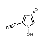 CAS#: 709636-88-4， 3-hydroxy-1-oxido-imidazol-1-ium-4-carbonitrile