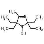 CAS#: 709676-88-0， 2,2,5,5-Tetraethyl-4-methyl-2,5-dihydro-1H-imidazol-1-ol