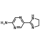 CAS#: 710323-24-3， 5-(4,5-Dihydro-1H-imidazol-2-yl)-2-pyrazinamine