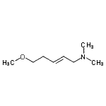 CAS#: 710329-00-3， (2E)-5-Methoxy-N,N-dimethyl-2-penten-1-amine