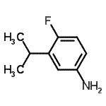 CAS#: 710351-86-3， 4-Fluoro-3-isopropylaniline