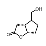 CAS#: 71116-15-9， (3aR,6aS)-4-(Hydroxymethyl)hexahydro-2H-cyclopenta[b]furan-2-one