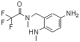 CAS#: 71130-57-9， N-[[5-Amino-2-(Methylamino)Phenyl]Methyl]-2,2,2-Trifluoro-N-Methyl-Acetamide