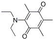 CAS 登录号：71155-95-8， 2-(二乙基氨基)-3,5,6-三甲基-2,5-环己二烯-1,4-二酮