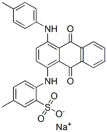 CAS#: 71195-66-9， Sodium 4-[[9,10-Dihydro-9,10-Dioxo-4-(p-Tolylamino)-1-Anthryl]Amino]Toluene-3-Sulphonate