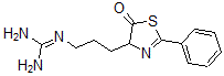 CAS 登录号：71198-10-2， 2-[3-(5-氧代-2-苯基-4H-1,3-噻唑-4-基)丙基]胍