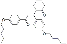 CAS#: 71205-34-0， 2-[3-Oxo-1,3-Bis[4-(Pentyloxy)Phenyl]Propyl]Cyclohexanone