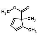 CAS#: 71215-52-6， Methyl 1,2-dimethyl-2,4-cyclopentadiene-1-carboxylate