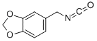 structure of CAS# 71217-46-4, 5-(Isocyanatomethyl)-1,3-Benzodioxole;(1,3-Benzodioxol-5-Yl)Methyl Isocyanate, 3,4-(Methylenedioxy)Benzyl Isocyanate;1,3-Benzodioxol-5-Ylmethyl Isocyanate 97%;5-(Isocyanatomethyl)-1,3-Benzodioxole 97%