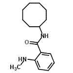 CAS#: 712299-75-7， N-Cyclooctyl-2-(methylamino)benzamide