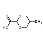 CAS#: 712353-85-0， 5-Methyl-1,3-dioxane-2-carboxylic acid