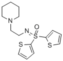CAS#: 71256-87-6， S,S-Di-2-Thienyl-N-(2-(1-Piperidinyl)Ethyl)-Sulfoximine