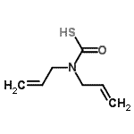 CAS#: 71261-31-9， Diallylcarbamothioic S-acid