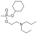 CAS 登录号:71293-86-2, 甲基膦酸环己基2-(二丙基氨基)乙酯