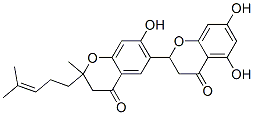 CAS#: 71344-07-5， 5,7,7'-Trihydroxy-2'-Methyl-2'-(4-Methyl-3-Pentenyl)-2,6'-Bi[2H-1-Benzopyran]-4(3H)-One