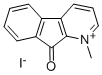 CAS#: 71381-08-3， 1-Methyl-9-Oxo-9H-Indeno(2,1-b)Pyridinium Iodide