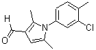 CAS#: 714278-09-8， 1-(3-Chloro-4-methylphenyl)-2,5-dimethyl-1H-pyrrole-3-carbaldehyde
