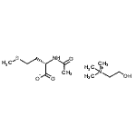 CAS#: 71463-43-9， (2S)-2-acetamido-4-methylsulfanyl-butanoate, 2-hydroxyethyl-trimethyl-ammonium