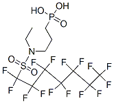 CAS 登录号：71463-79-1， [3-[乙基[(十五氟庚基)磺酰基]氨基]丙基]膦酸
