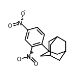 CAS#: 71466-57-4， 1-(2,4-Dinitrophenyl)adamantane