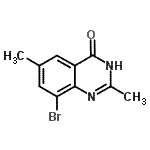 CAS#: 71478-56-3， 8-Bromo-2,6-dimethyl-4(1H)-quinazolinone